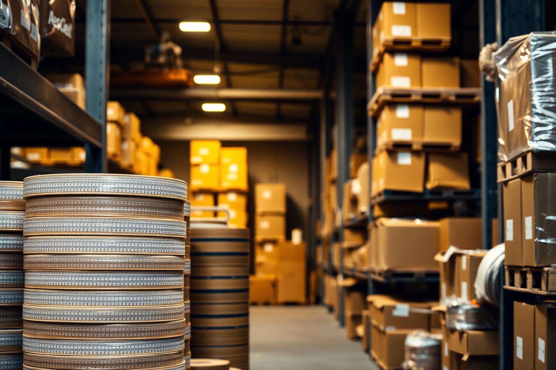 Industrial packaging warehouse